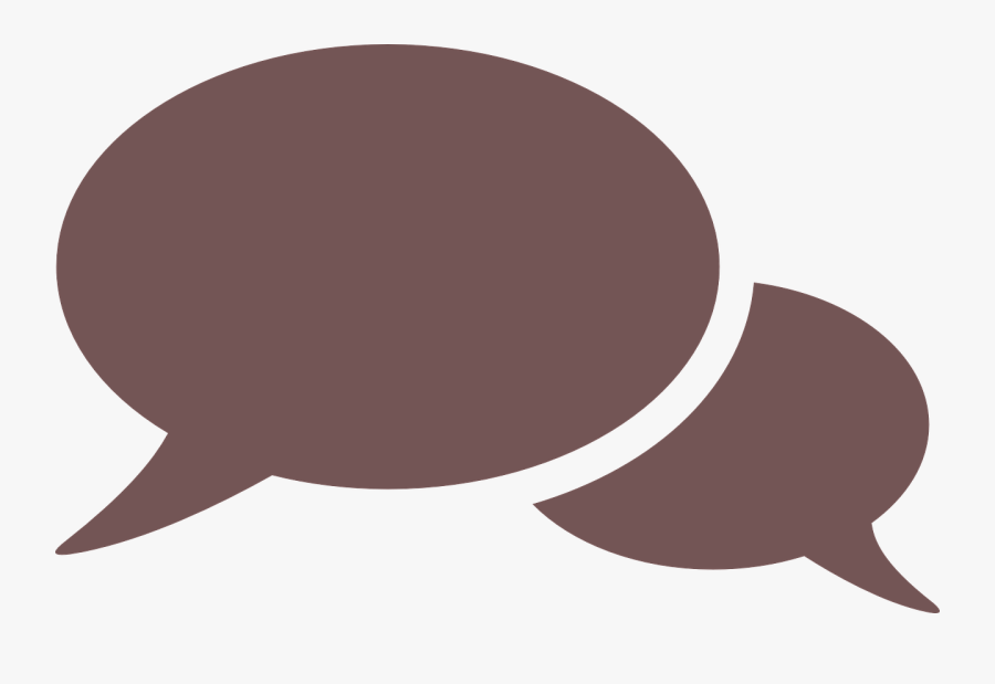 Transparent People Conversing Clipart - Communication Speech Bubble Clipart, Transparent Clipart