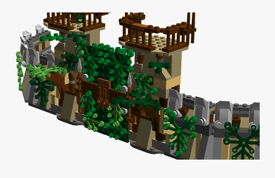 Transparent Lego House Clipart - Tree, Transparent Clipart