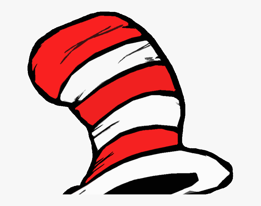 Cat In The Hat Hat Black And White, Transparent Clipart