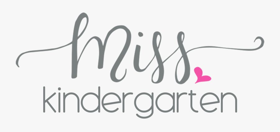 Miss Kindergarten - Word Miss, Transparent Clipart