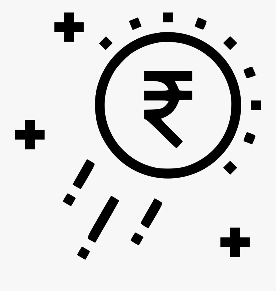 Money Business Transaction Growth Raining Success Comments - Light Bulb Innovation Icon, Transparent Clipart