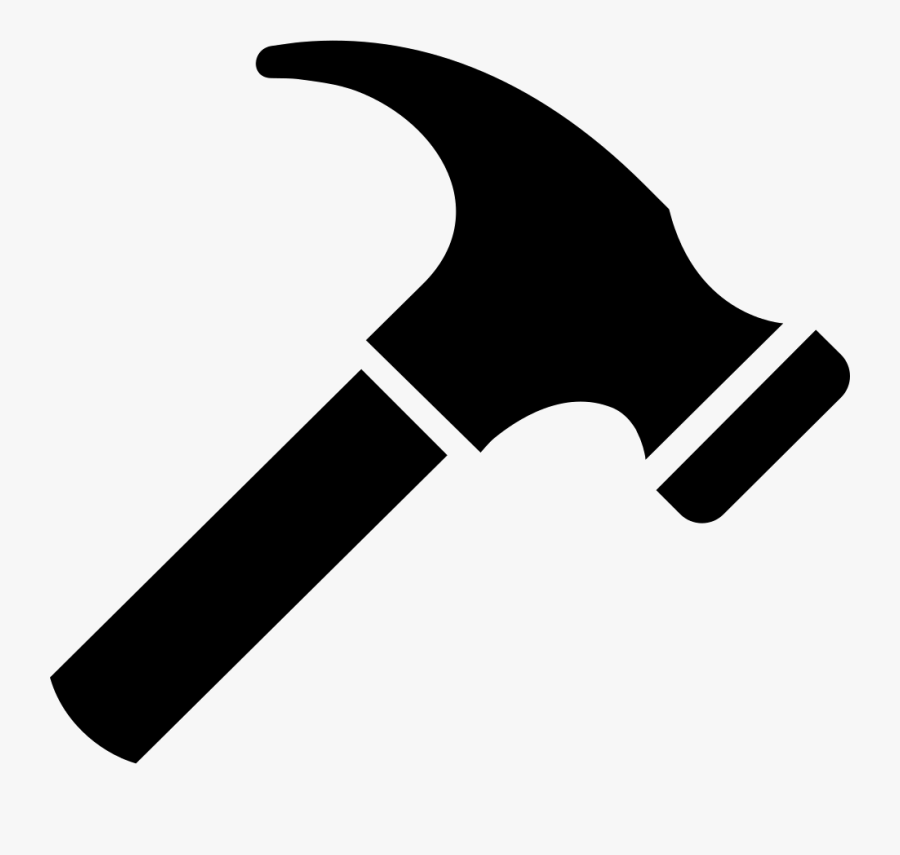 Logo Vector Graphics Custom Home Construction Worker - Martelo Icon, Transparent Clipart