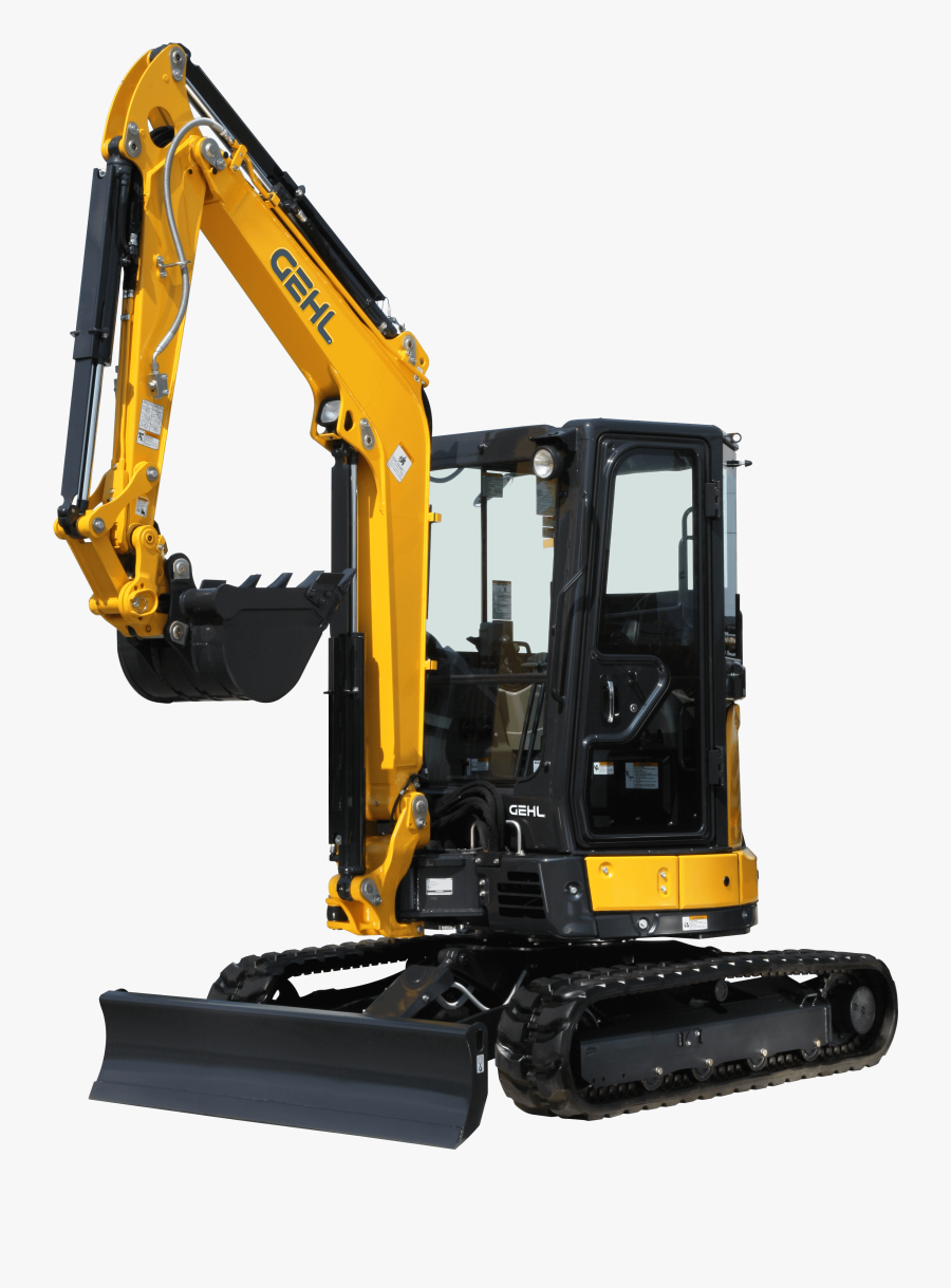 Transparent Trackhoe Clipart - Vio35 Yanmar, Transparent Clipart