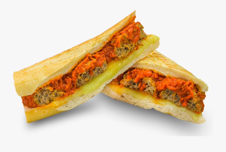 Port Of Subs Meatball Sandwich, Transparent Clipart