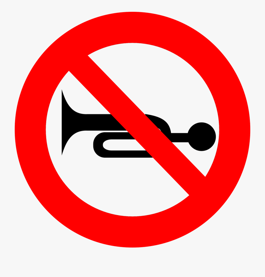 Hands Off Clipart - Blowing Of Horn Sign, Transparent Clipart