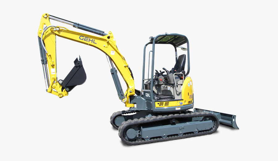 Excavator Png - Mini Excavator Png, Transparent Clipart