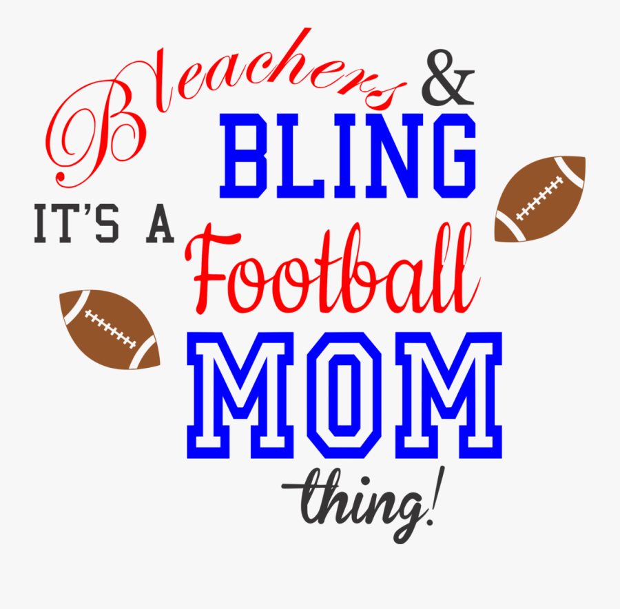 Football Mom Png - Graphic Design, Transparent Clipart