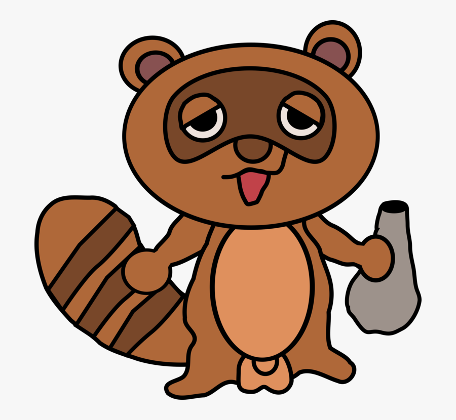 Tanuki Cartoon, Transparent Clipart