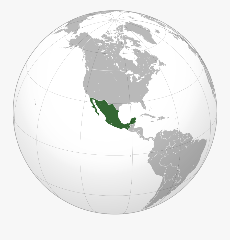 United Central Mexico States Aridoamerica America South - Dove Si Trova Il Messico, Transparent Clipart