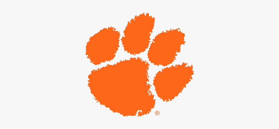 Official Clemson Tundra Cooler - Clemson University Tiger Paw, Transparent Clipart