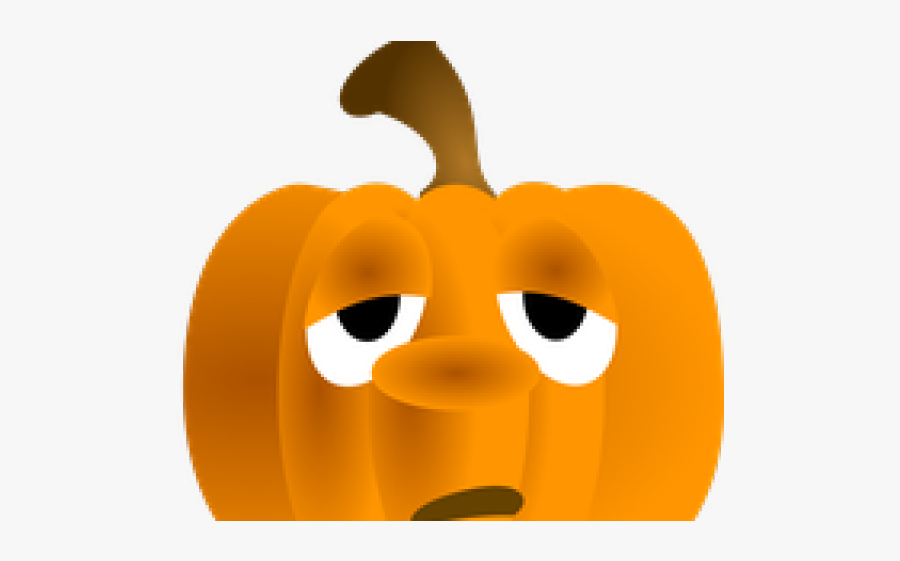 Cute Pumpkin Cartoon Character Clip Art, Transparent Clipart