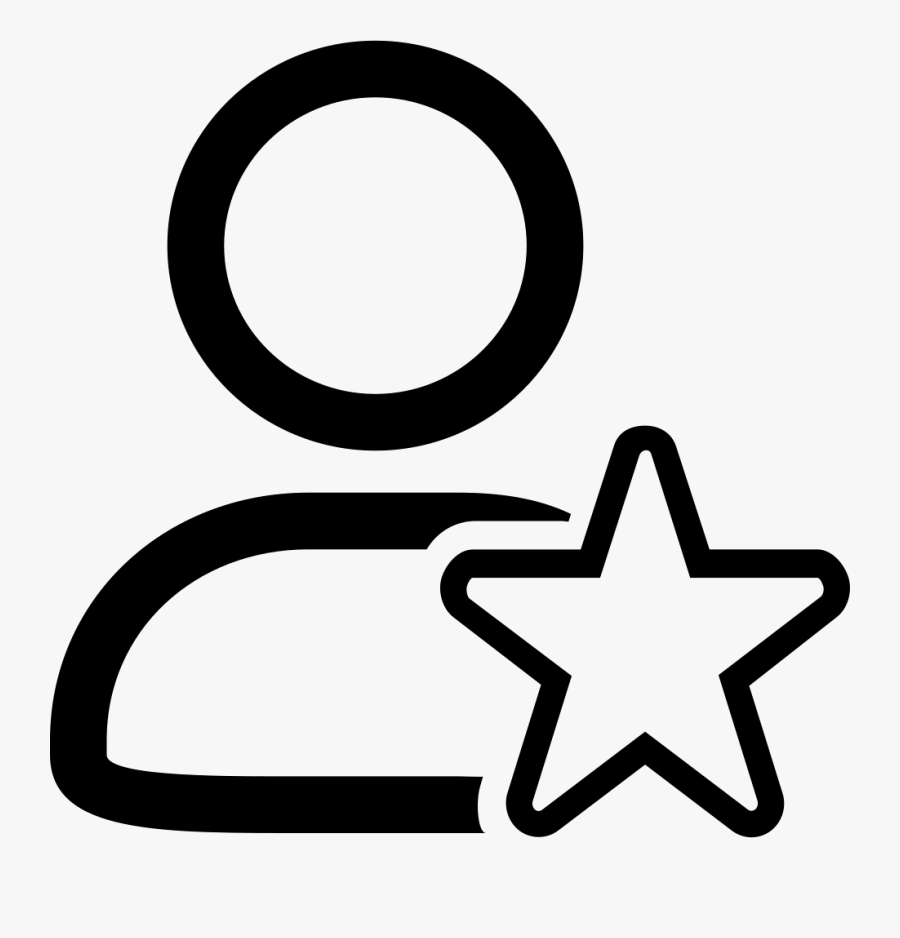 Outline Rounded Star Clipart, Transparent Clipart