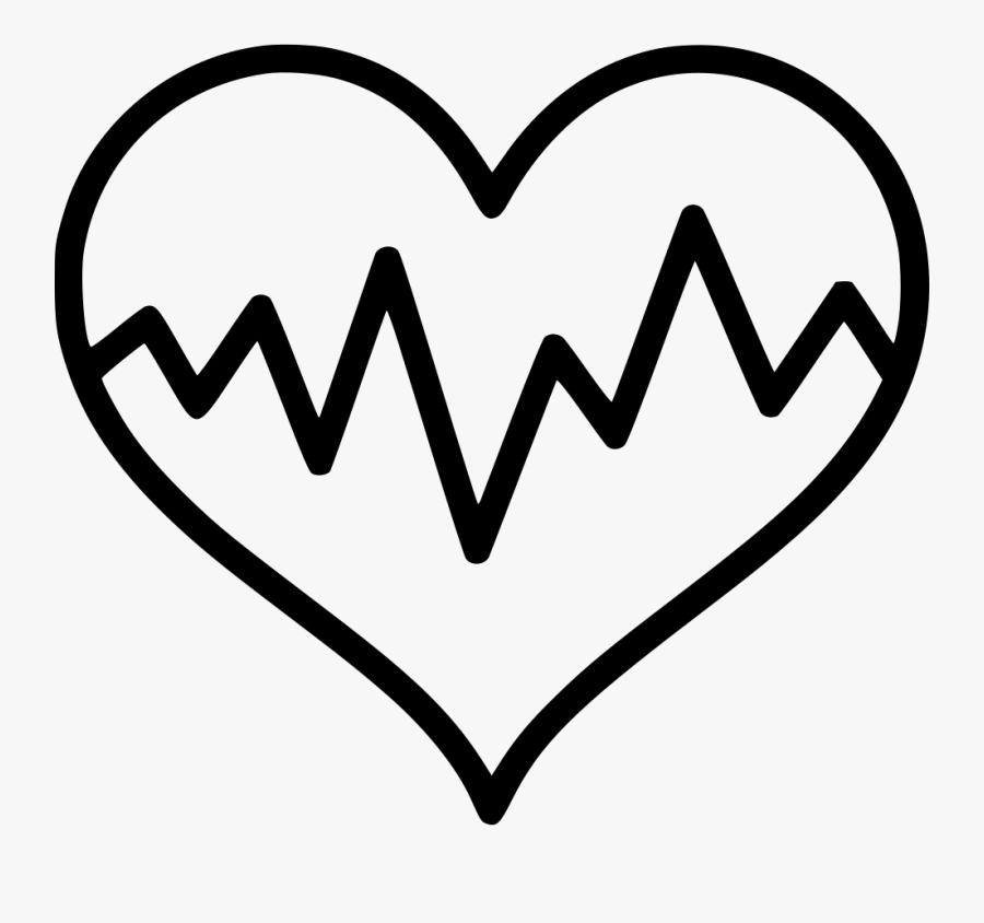 Transparent Heart Pulse Png - Portable Network Graphics, Transparent Clipart