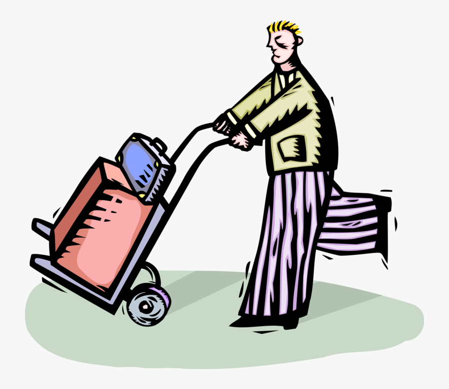 Luggage Clipart Baggage Cart, Transparent Clipart
