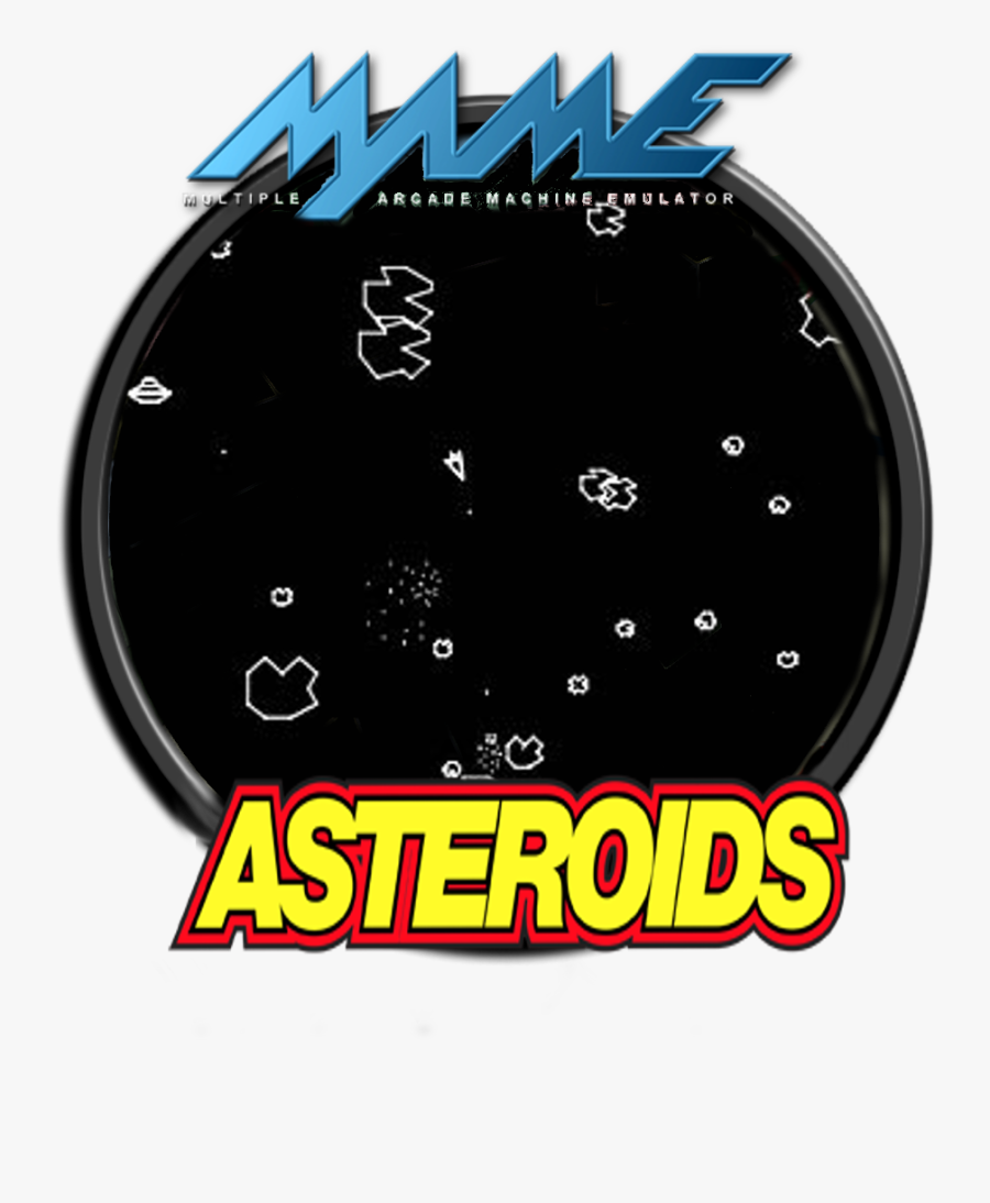 Transparent Asteroid Png - Asteroids Atari, Transparent Clipart