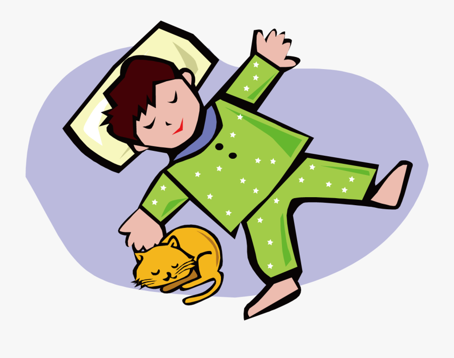 Child Sleep Clip Art - Sleeping Kid Transparent, Transparent Clipart