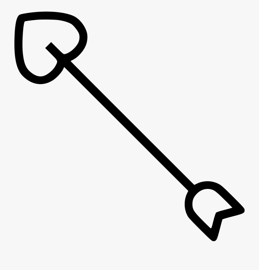 Heart Cupid Arrow Png Photo - Cupid Arrow Png, Transparent Clipart