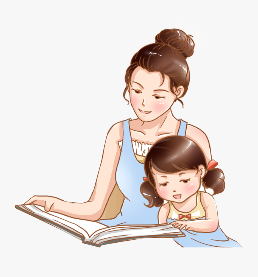 แม่ และ เด็ก การ์ตูน, Transparent Clipart