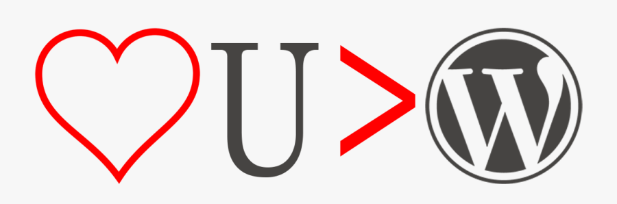 I Love You More Than Wordpress - Wordpress, Transparent Clipart