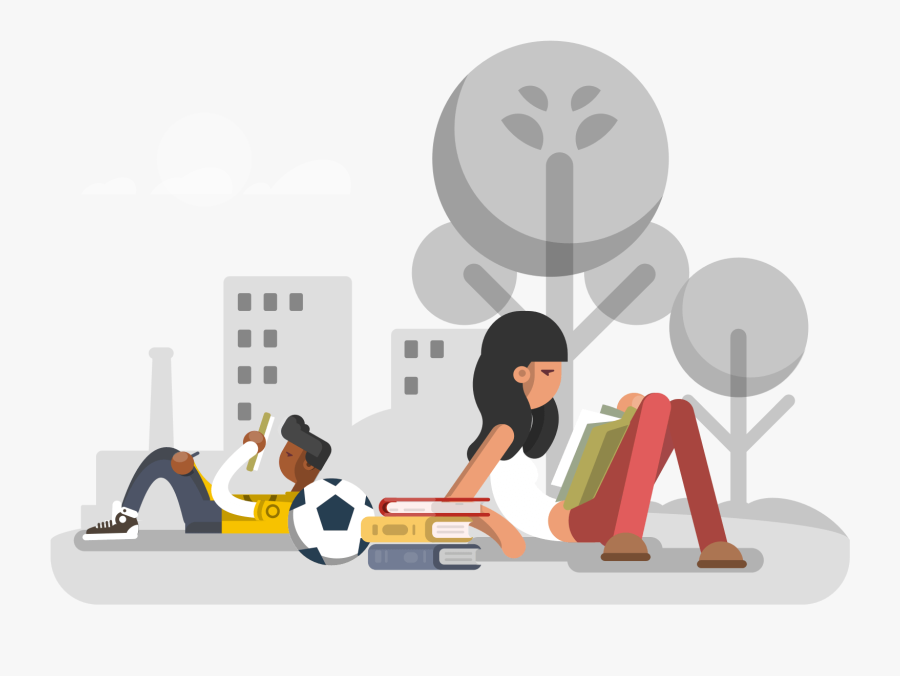 Young Clip Old - Illustration, Transparent Clipart