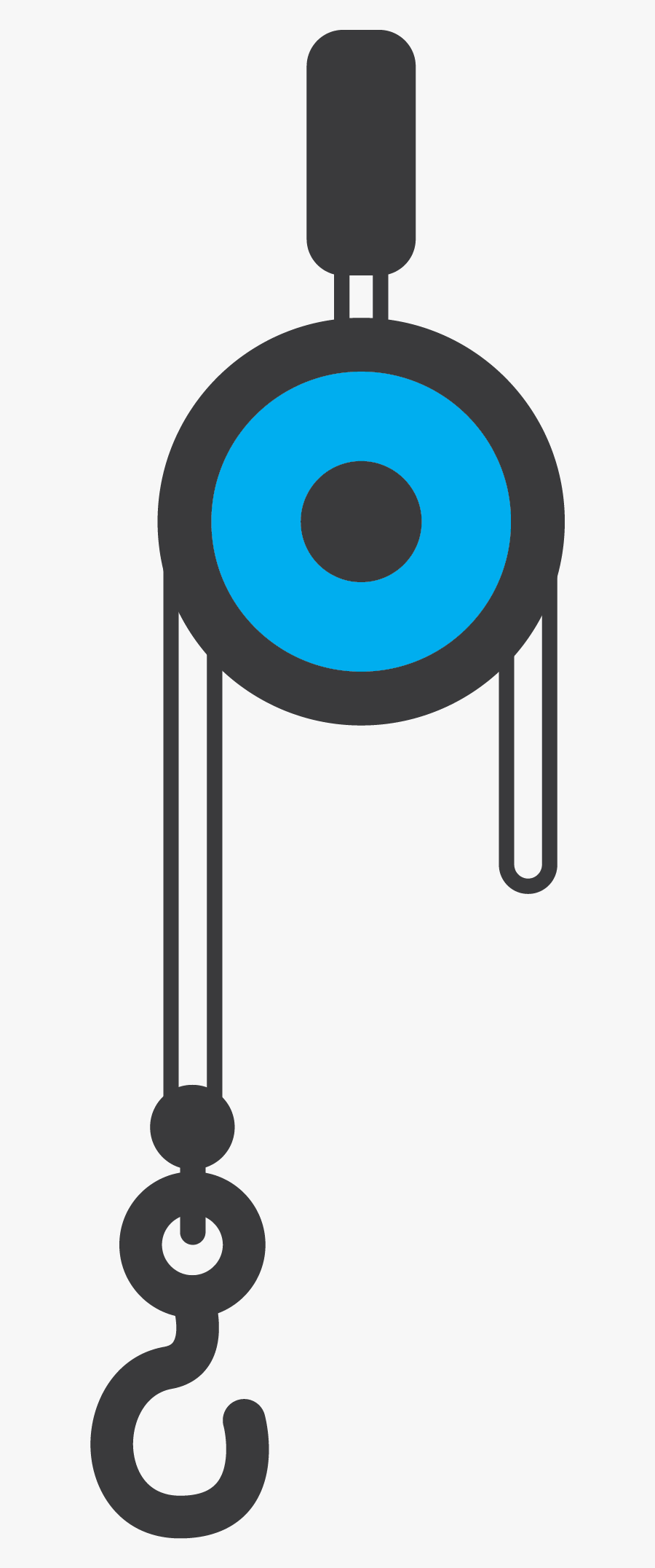 Pulley Question - Pulley Png, Transparent Clipart