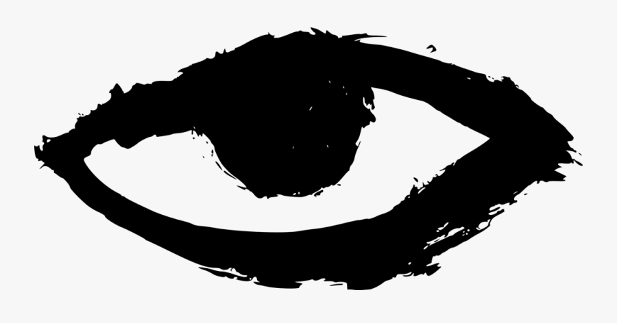 Silhouette Portable Network Graphics Clip Art Desktop - Spray Paint Eye Png, Transparent Clipart