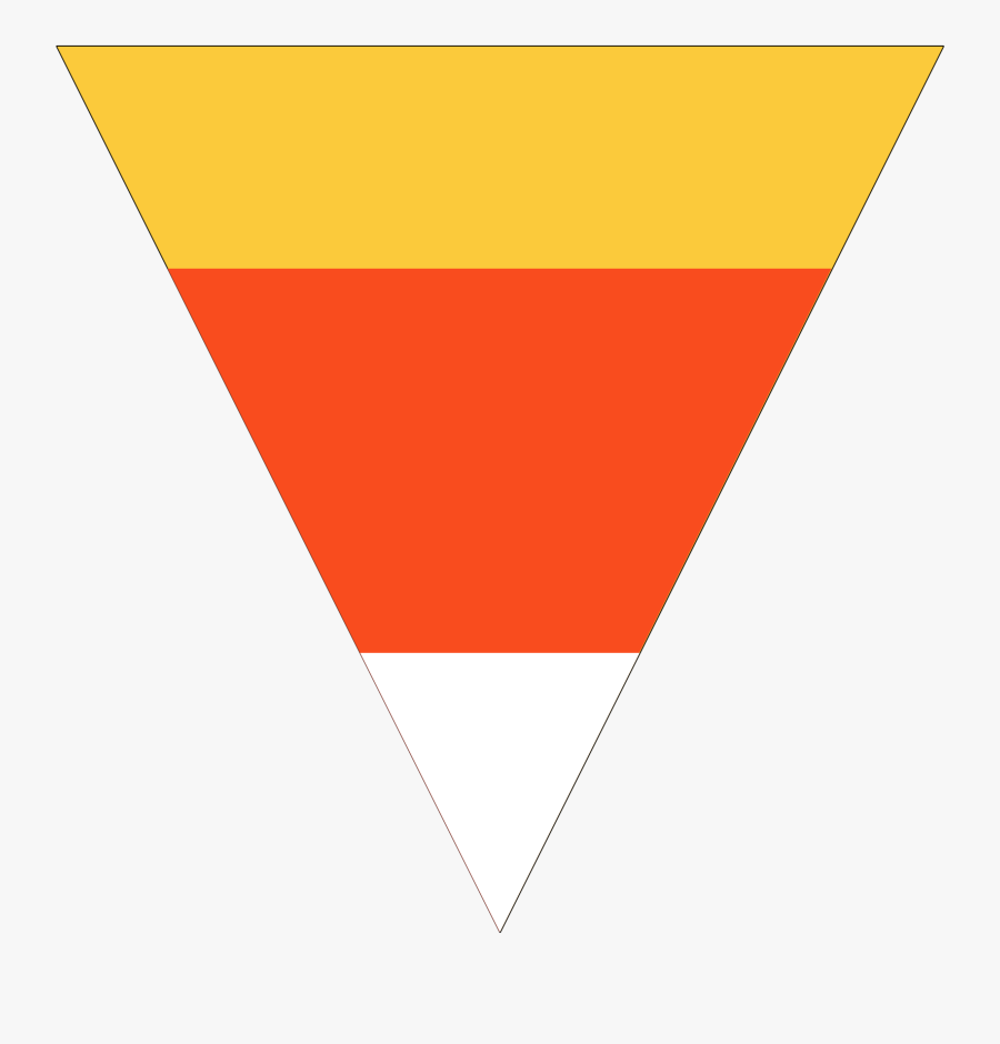 Transparent Candy Corn Clipart - Flag, Transparent Clipart