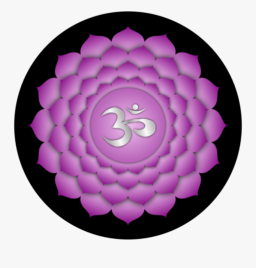Crown Chakra - Chakra Sahashara, Transparent Clipart