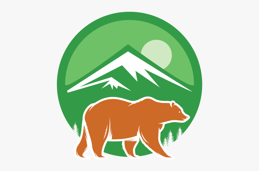 Green Mountain Elementary School Logo - Green Mountain Bear Logo, Transparent Clipart