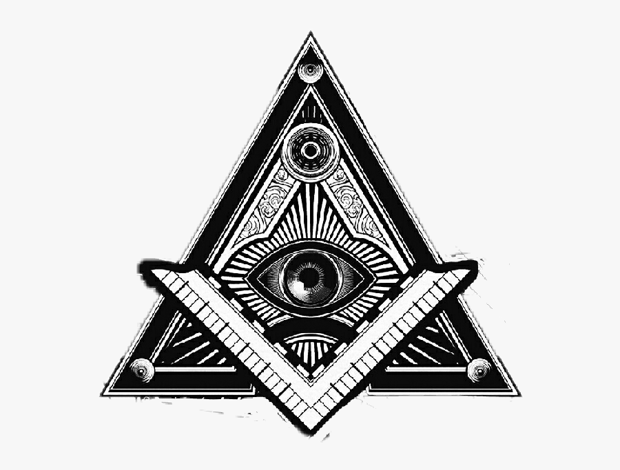 Picsart Likes Ojo Eye Illuminati Stickerfollow4follow - Illuminati Simbolo, Transparent Clipart