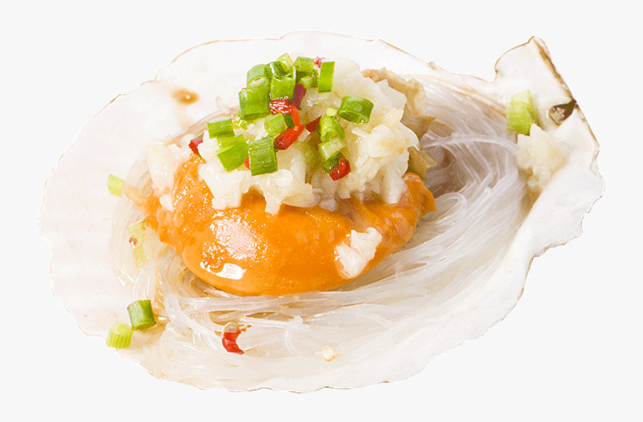 Clip Art Scallop In Vietnamese - Dish, Transparent Clipart