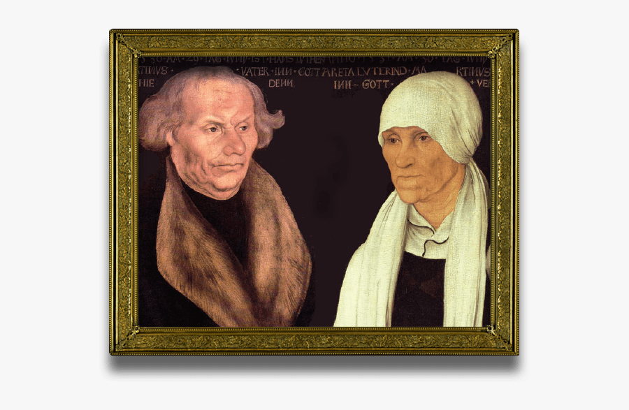 Hans And Margarethe Luther, Transparent Clipart