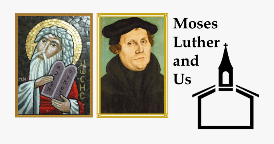 Moses And Luther And Us - Moses The Prophet Icon Coptic, Transparent Clipart