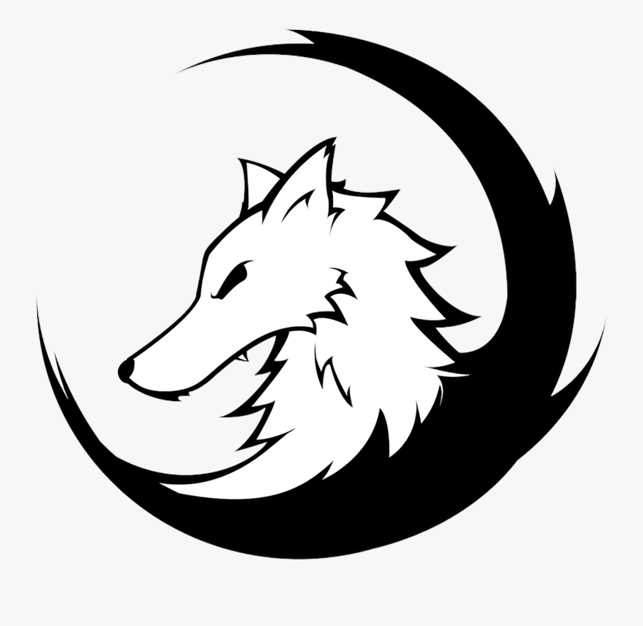 Alpha Wolf Head - Transparent Background Wolf Logo, Transparent Clipart