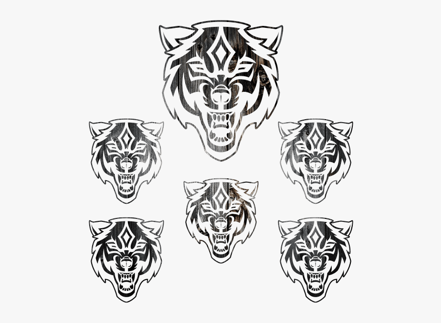 Wolf Pack - Cartoon, Transparent Clipart