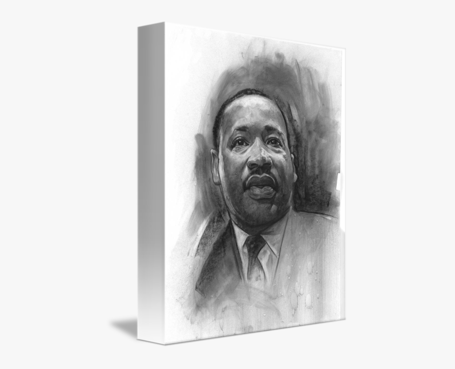 Martin Luther King By James Goodridge - Self-portrait, Transparent Clipart