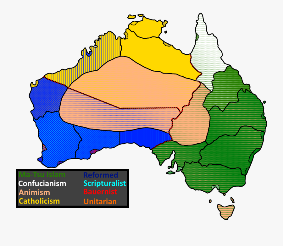 Map Of Australia Circling Tasmania, Transparent Clipart