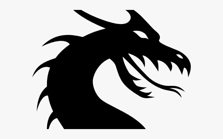 Transparent Iron Throne Clipart - Scary Black Dragon Cartoon, Transparent Clipart