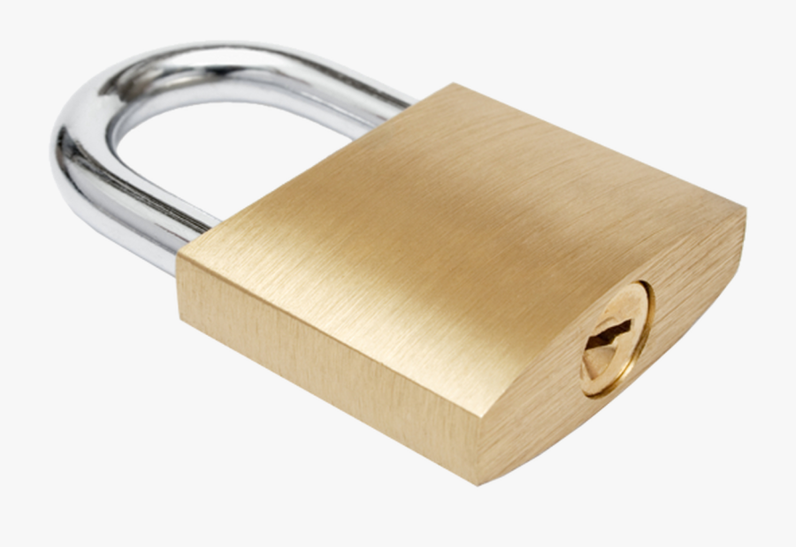 Simple Padlock, Transparent Clipart