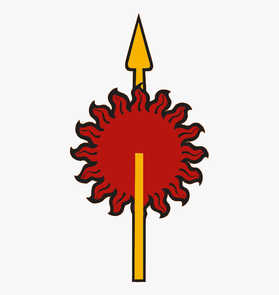House Martell Png File - Casa Martell Game Of Thrones, Transparent Clipart