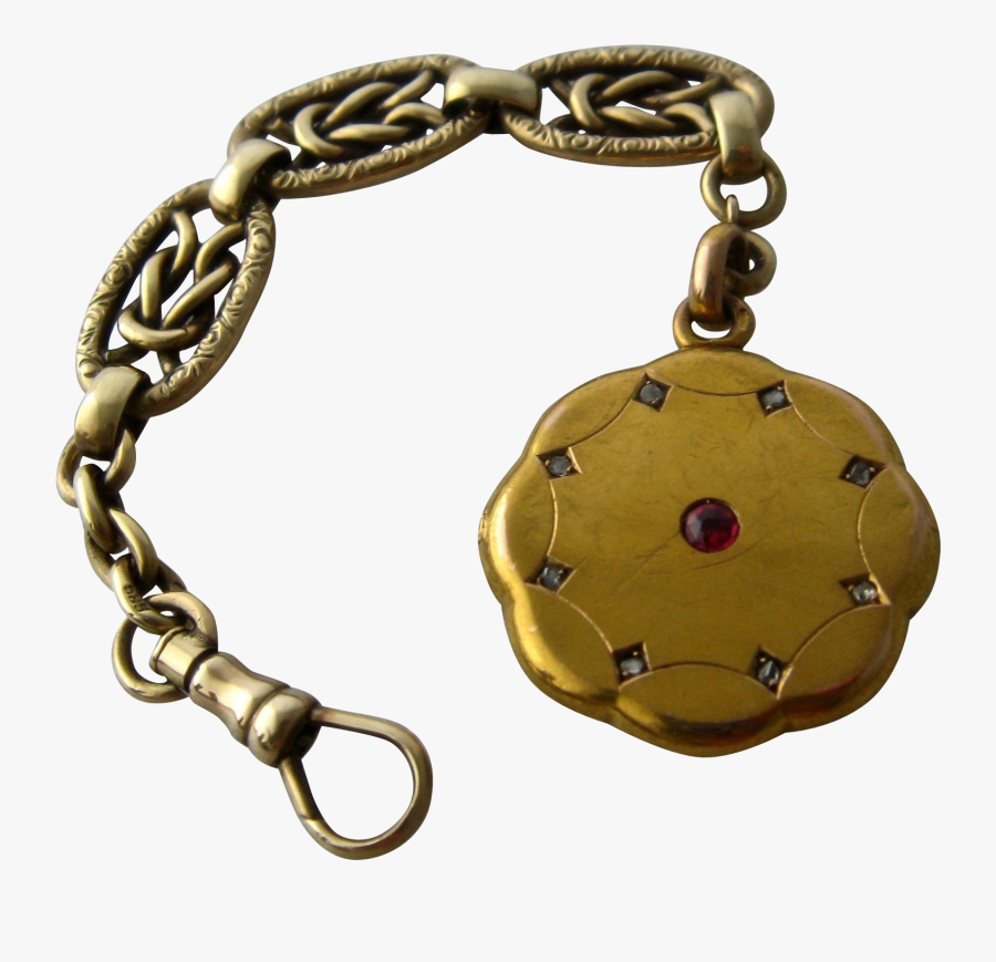 Drawing Chains Pocket Watch Chain - Watch Fob, Transparent Clipart