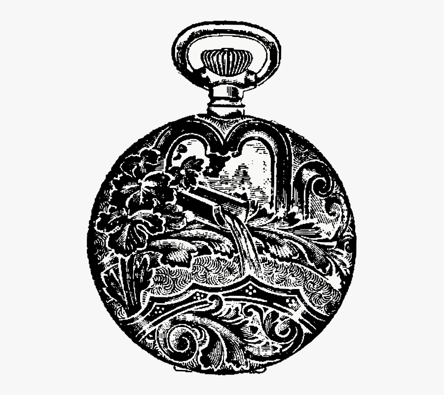 Transparent Pocketwatch Clipart - Crest, Transparent Clipart