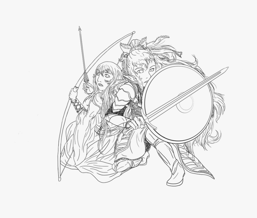 Sea Oats Lineart - Sketch, Transparent Clipart