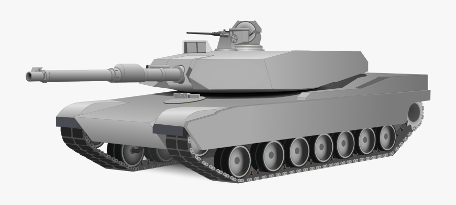 Vector Tanks Military Icon - Hull And Turret Of Tank, Transparent Clipart
