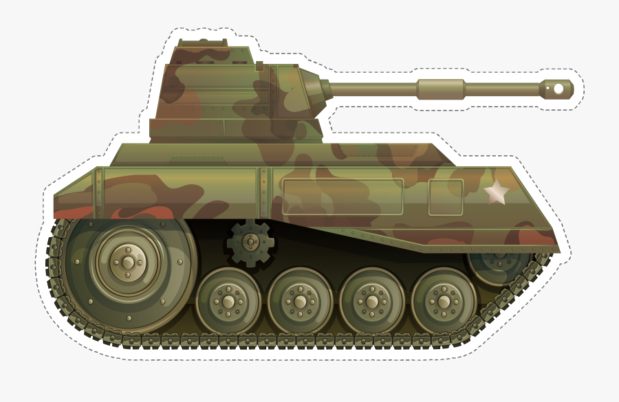 Transparent Army Tank Clipart - Transparent Transparent Background Army Tank Clipart, Transparent Clipart