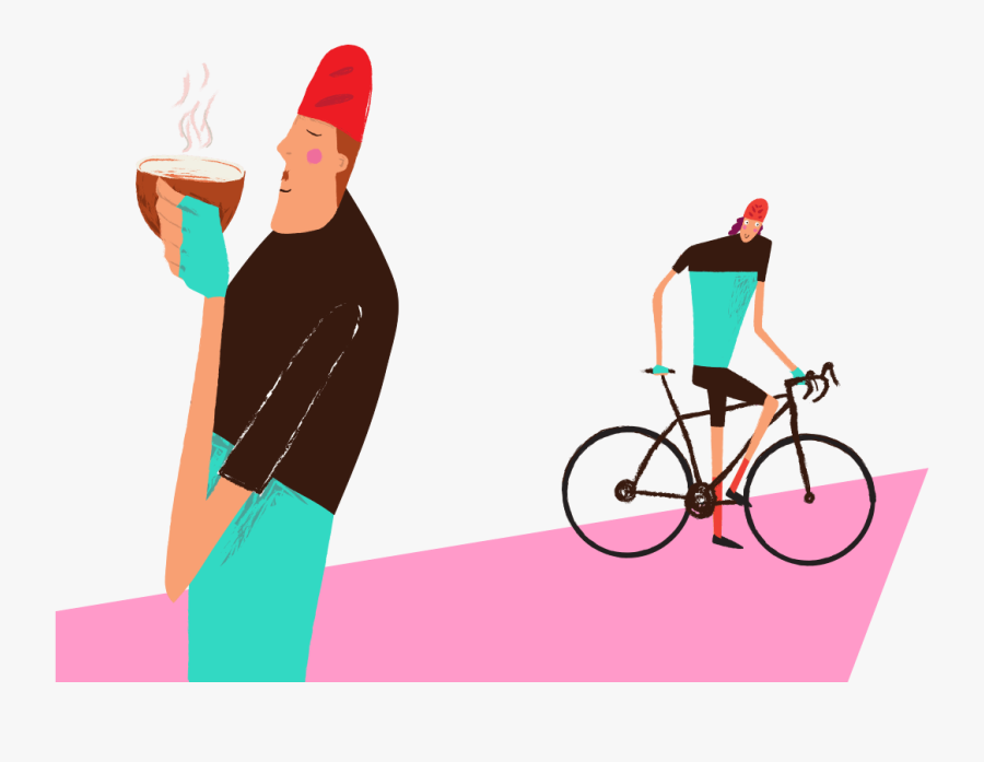 Hybrid Bicycle, Transparent Clipart