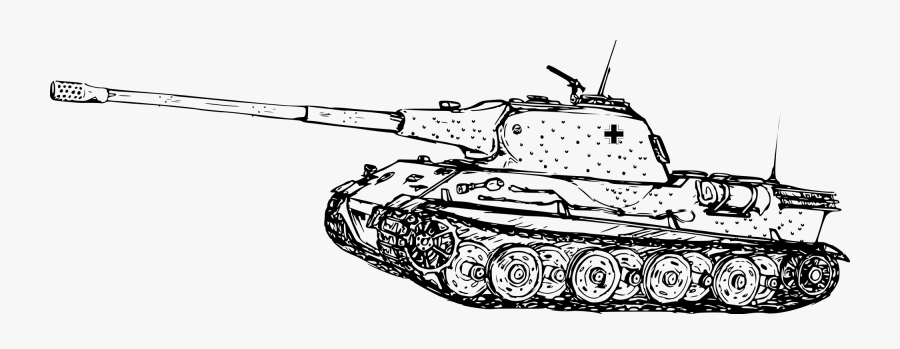 Tank Clipart Panzer Tank - Panzer Vii Löwe, Transparent Clipart