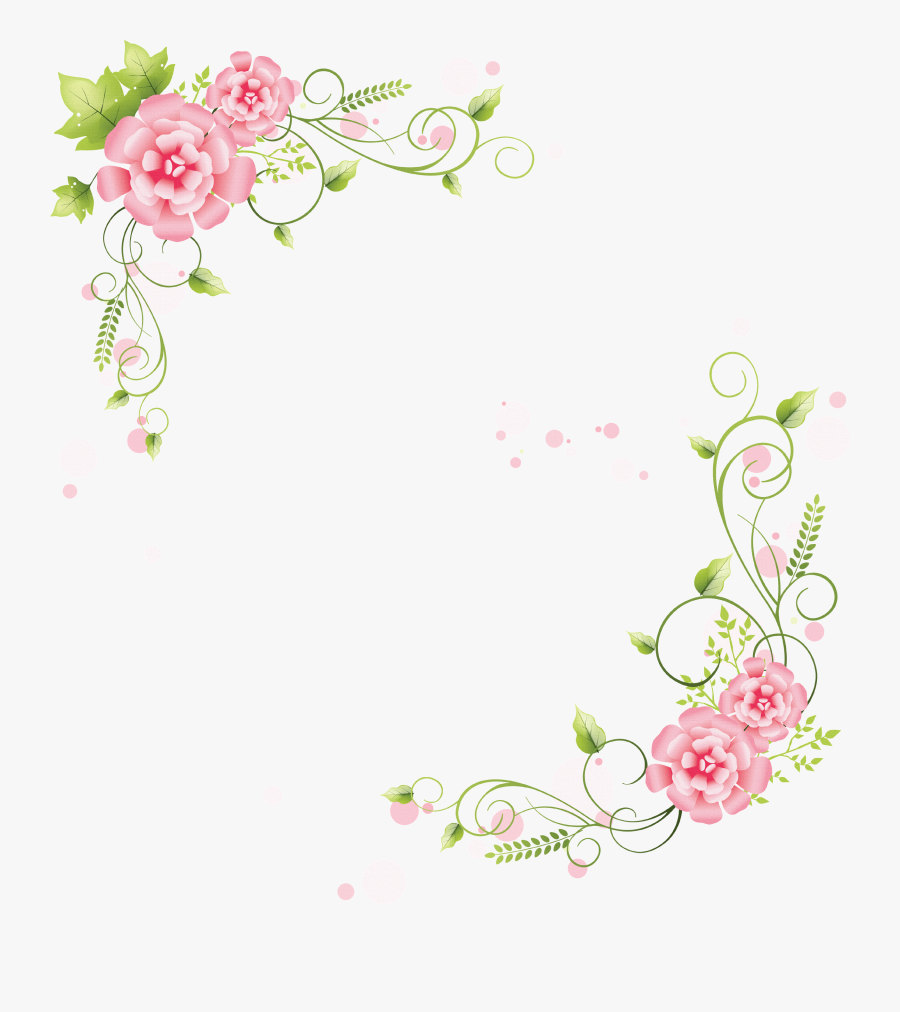 Garden Border Clipart, Transparent Clipart