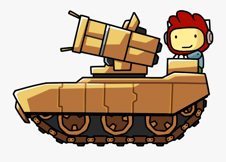 Anti Air Vehicle - Scribblenauts Military Vehicles, Transparent Clipart