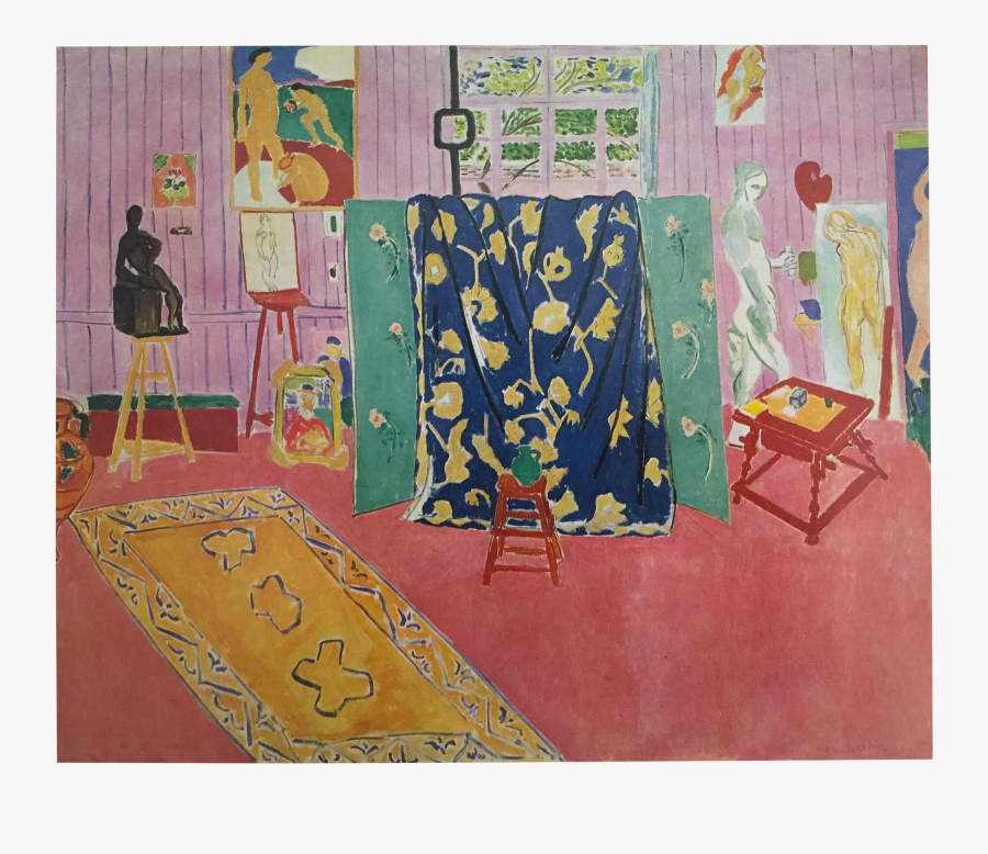 Matisse Drawing Studio - Henri Matisse Artist's Studio, Transparent Clipart